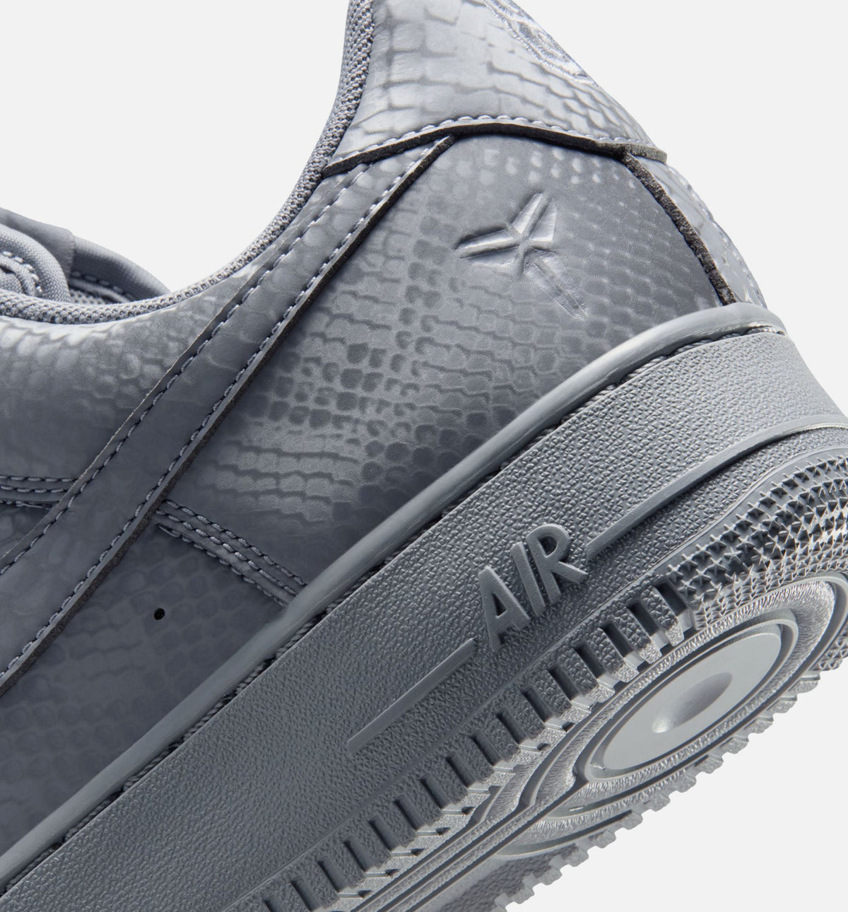 Kobe Air Force 1 Low Cool Grey 男款运动鞋 | 冷灰/狼灰配色