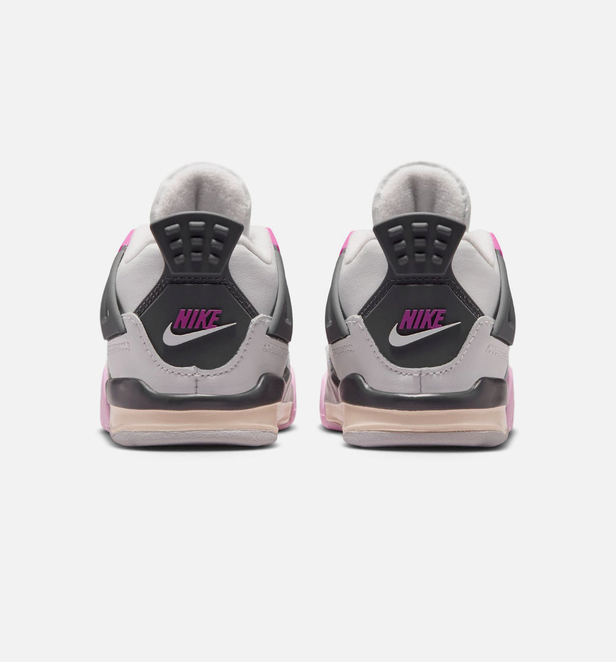 Air Jordan 4 Retro Comic 婴幼儿运动鞋 | 白/火粉/烟灰配色