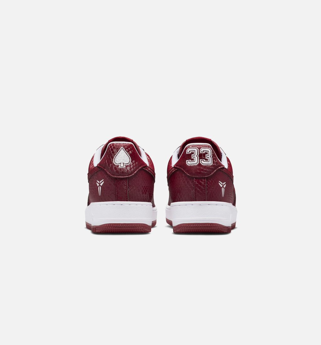Kobe Air Force 1 Low Merion 男款运动鞋 | 队红/白配色