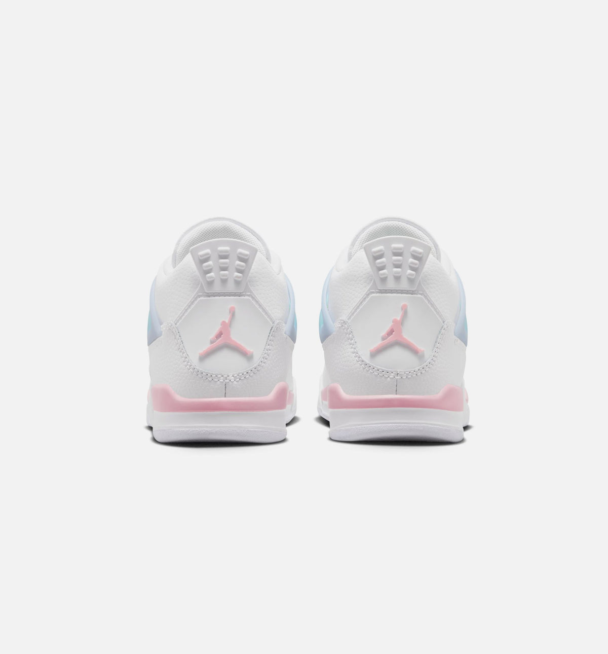 Air Jordan 4 Retro Medium Soft Pink 小幼儿运动鞋 | 白/柔粉/淡蓝配色