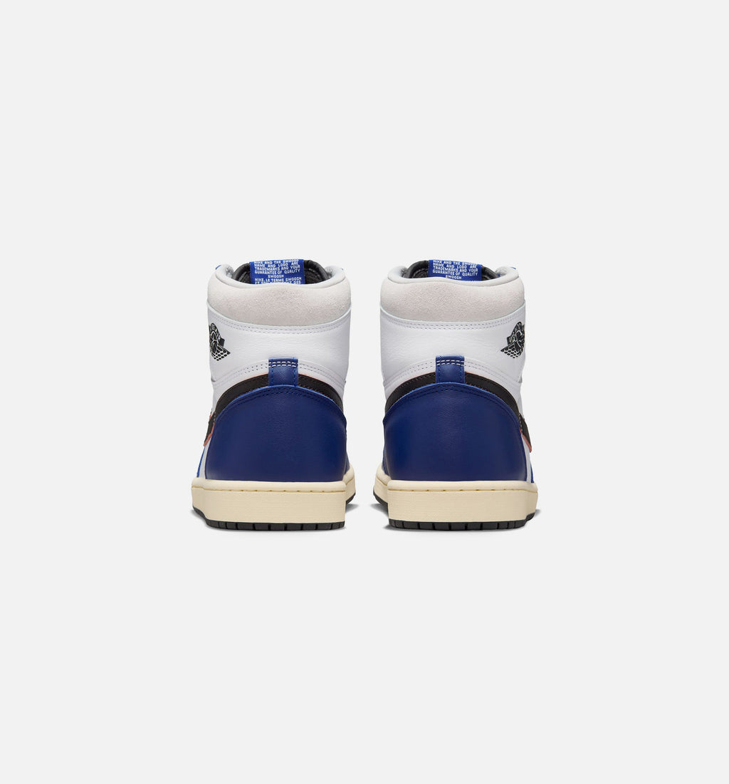 Air Jordan 1 Retro High OG Rare Air Deep Royal Blue 男款高帮运动鞋 | 白/黑/中性灰/深皇家蓝