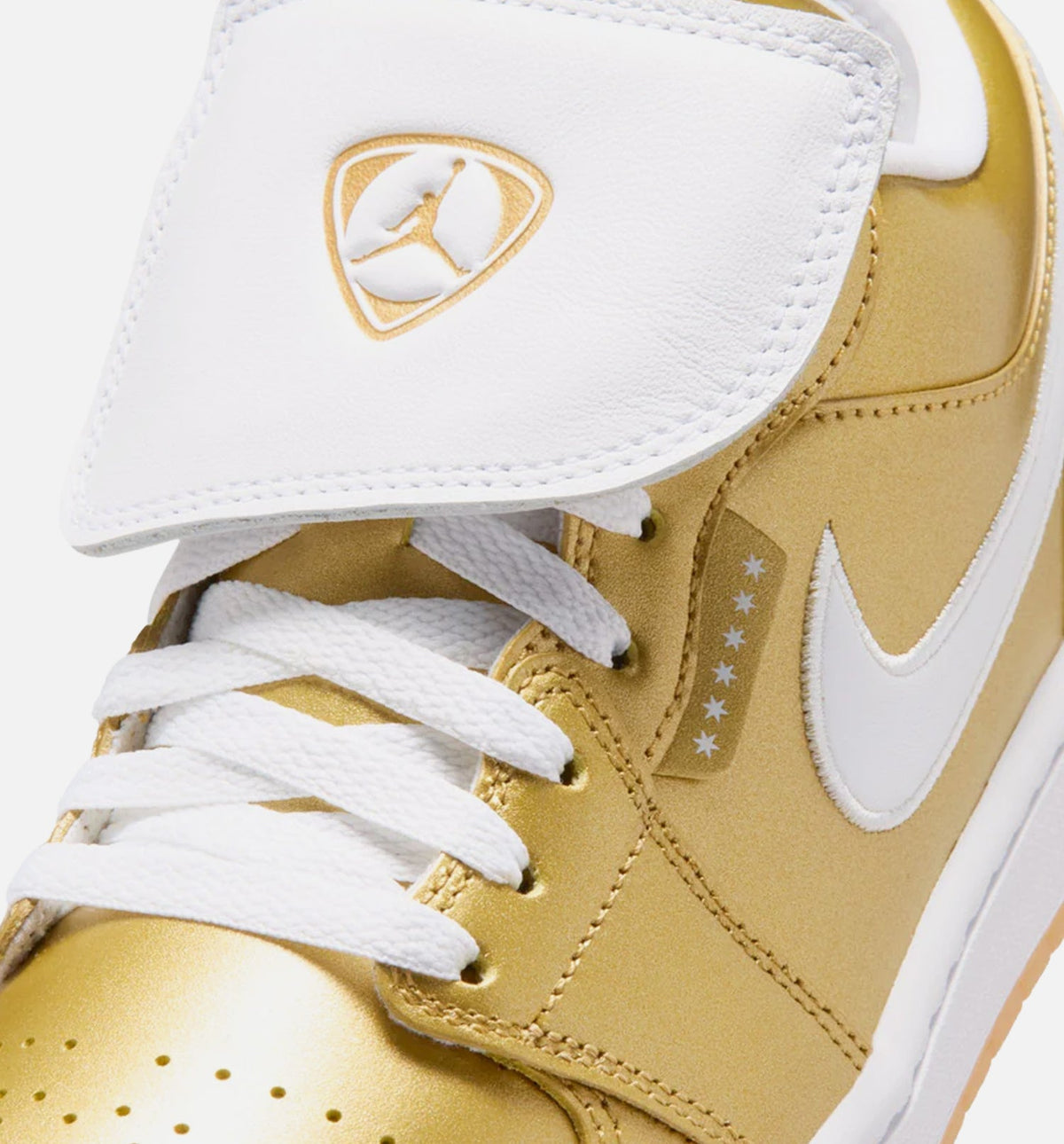 Air Jordan 1 Low 女款运动鞋 | 金/白/糖黄配色