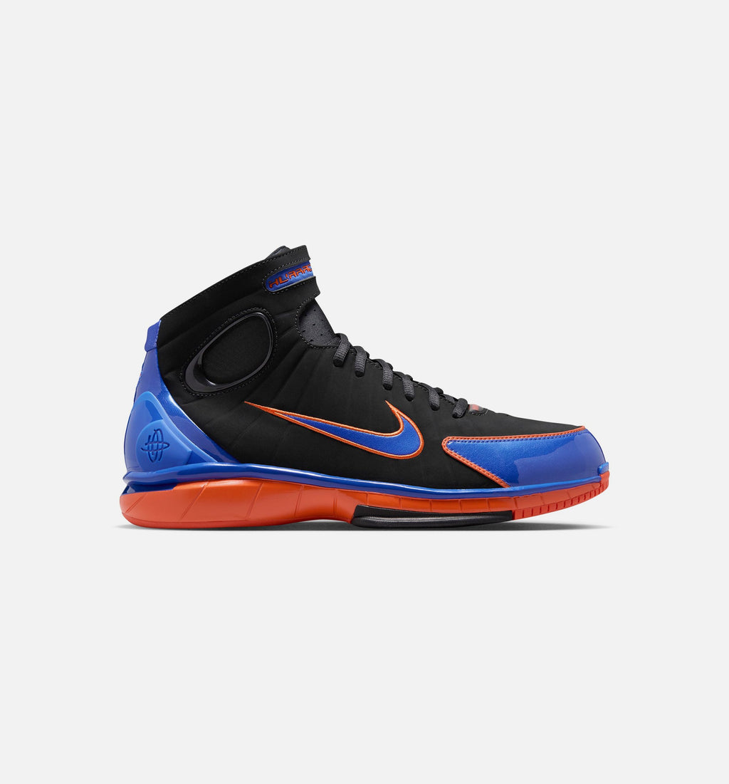Air Zoom Huarache 2K4 Penny Hardaway Men's Basketball Shoe | Black/Varsity Royal/Safety Orange
