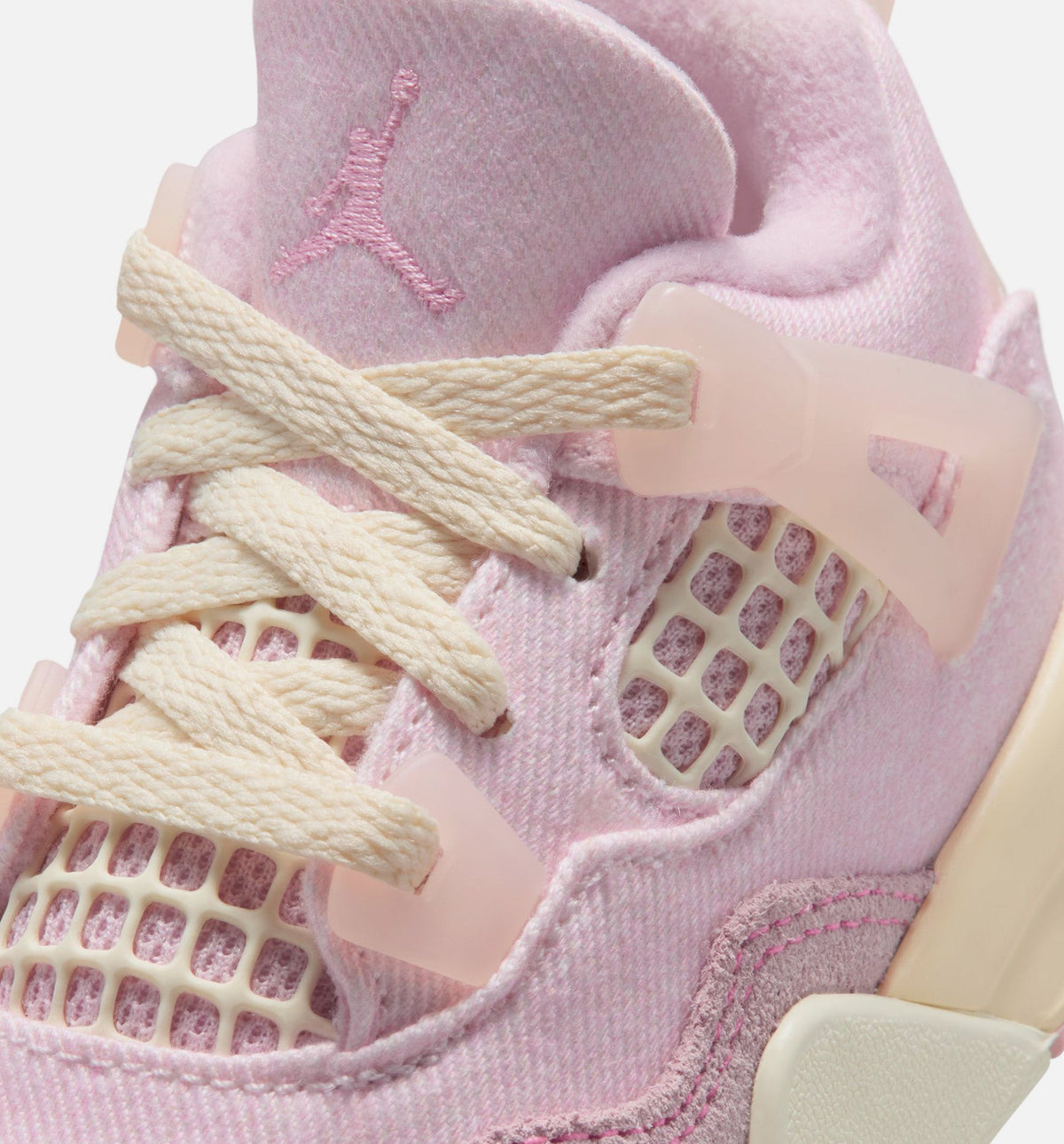 Air Jordan 4 Retro Pink Pearl And Iced Carmine 婴幼儿运动鞋 | 冰红/温粉/烟灰配色