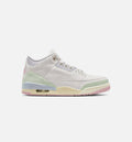 Air Jordan 3 Retro Sail And Jade Aura 男款运动鞋 | 帆白/翡翠/冰红配色