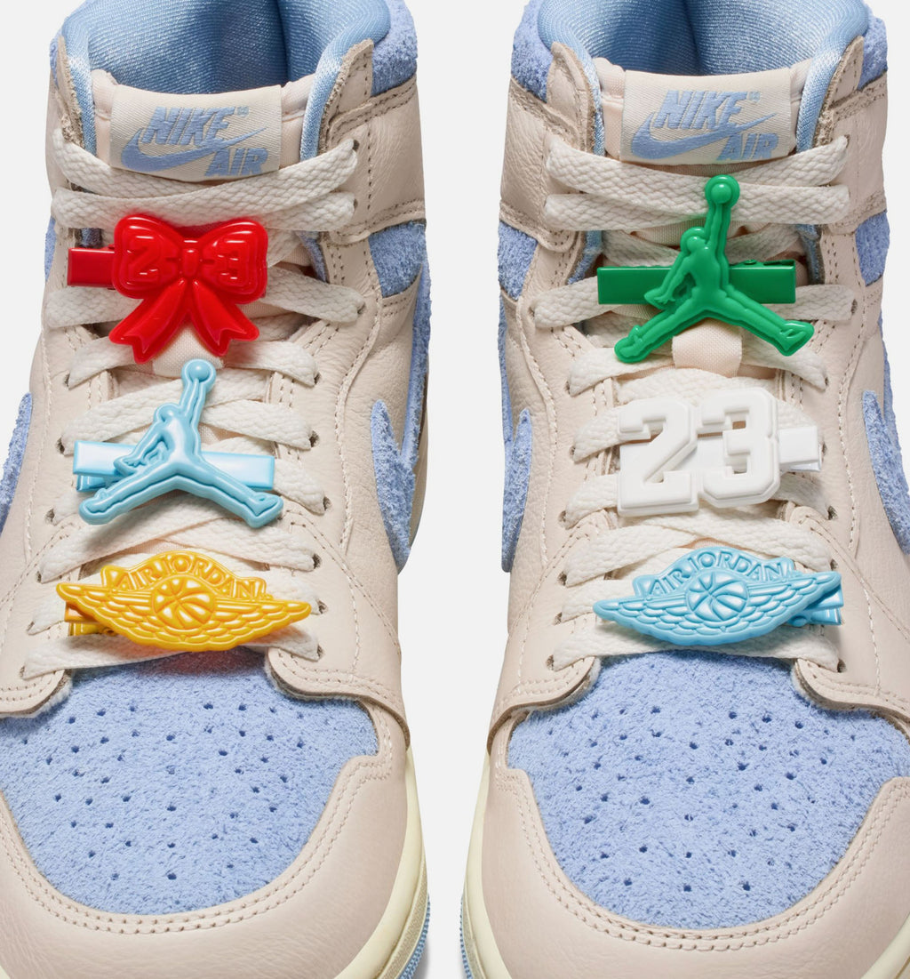 Air Jordan 1 Retro High OG Psychic Blue 女款高帮运动鞋 | 淡象牙 x 神秘蓝 x 椰奶配色