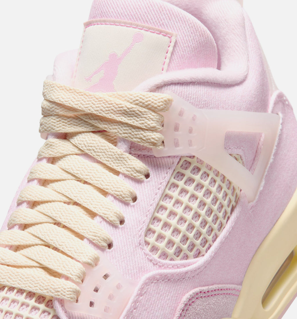 Air Jordan 4 Retro Pink Pearl And Iced Carmine 女款运动鞋 | 珍珠粉/冰红/水蝥白配色