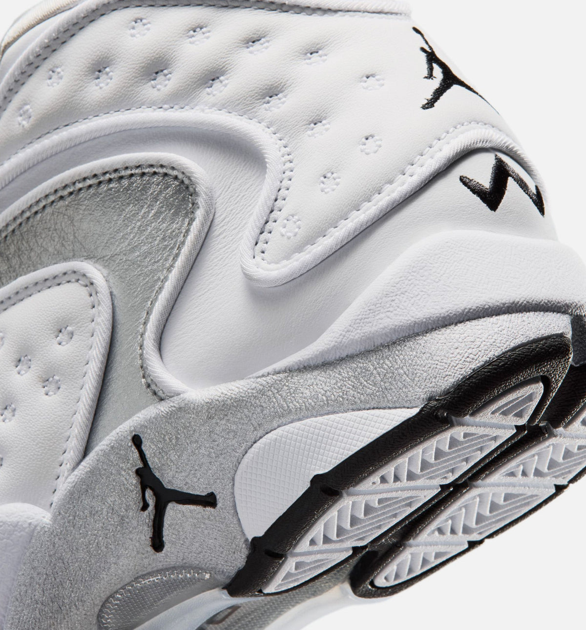 Air Jordan OG Women's Lifestyle Shoe | White/Black/Metallic Silver