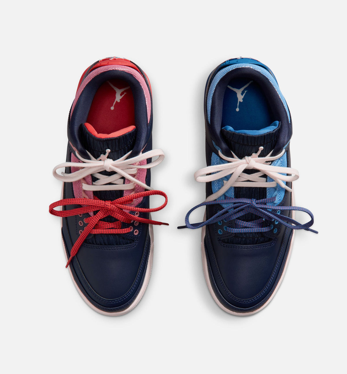 Air Jordan 3 Retro Sport Renaissance 女款运动鞋 | 深蓝/粉白/轨道红配色