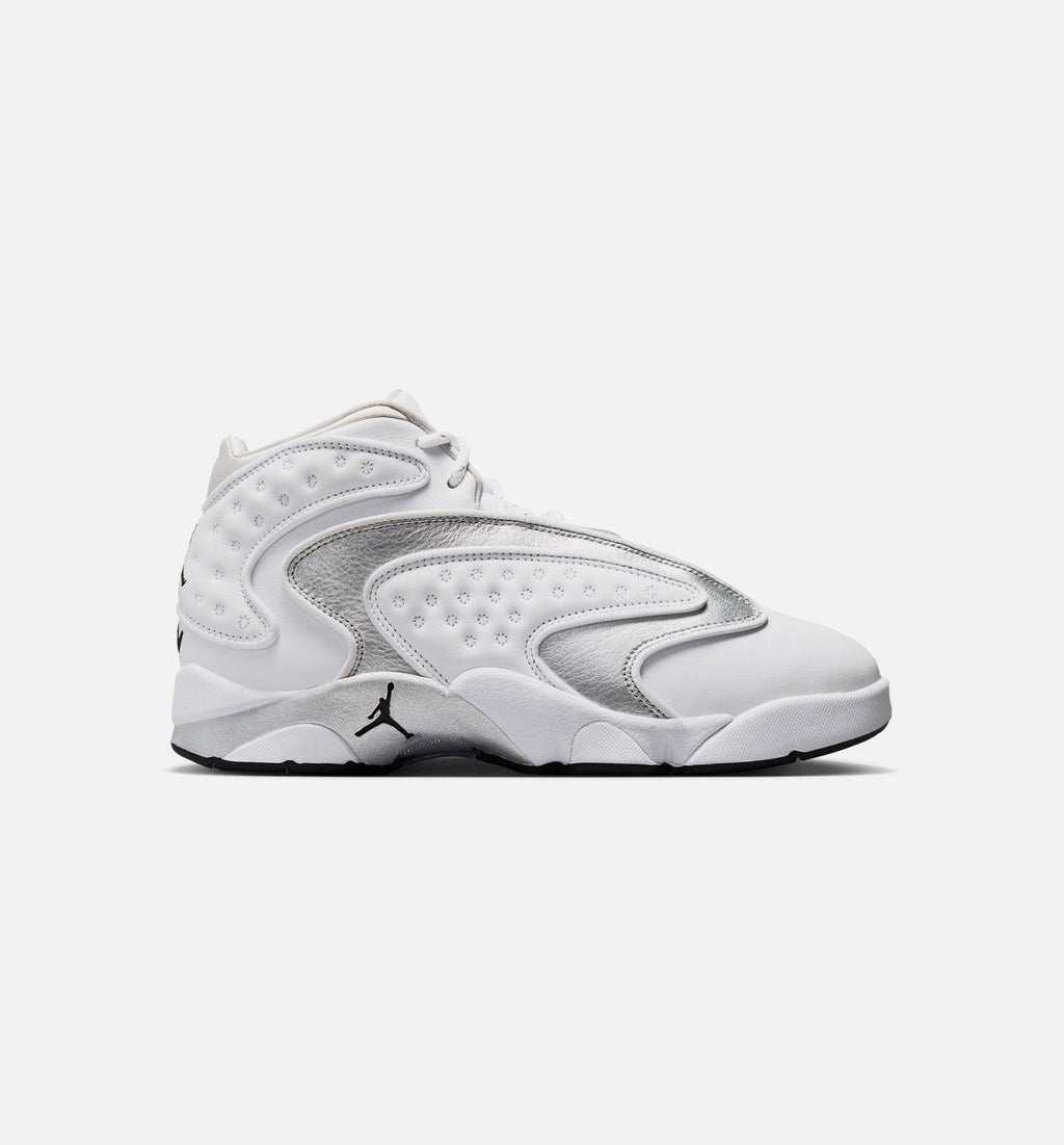 Air Jordan OG Women's Lifestyle Shoe | White/Black/Metallic Silver