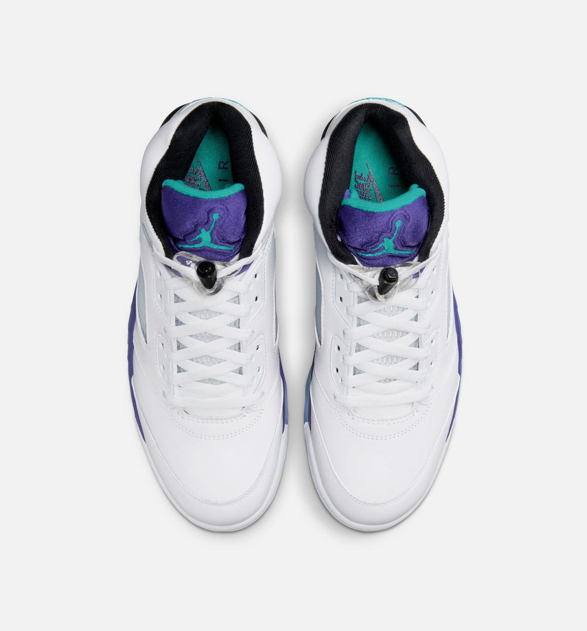 Air Jordan 5 Retro Grape 男款运动鞋 | 白/翰绿/葡萄冰/黑配色