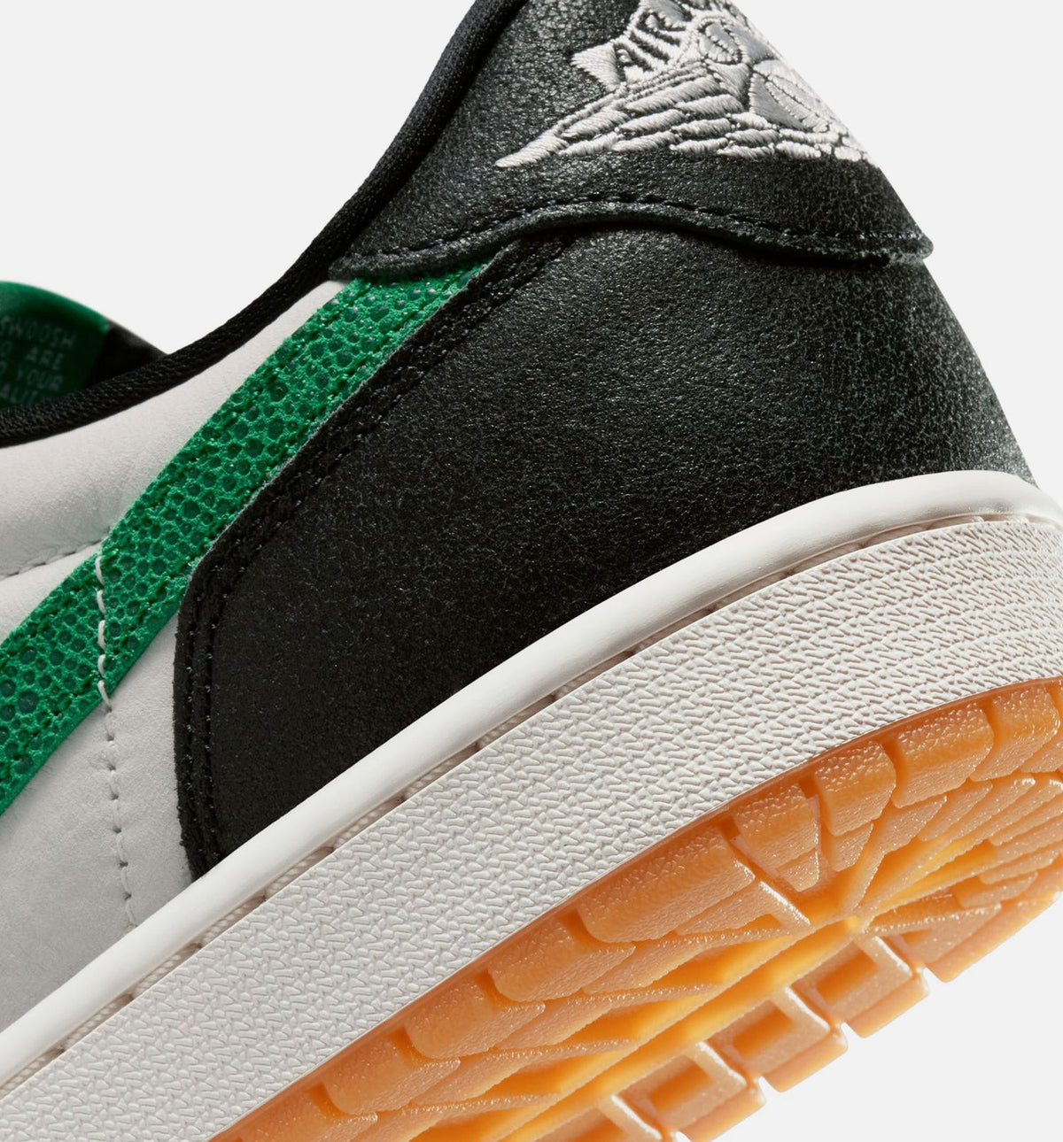 Air Jordan 1 Retro Low OG Phantom And Pine Green 男款低帮运动鞋 | 幻影/松绿/黑配色