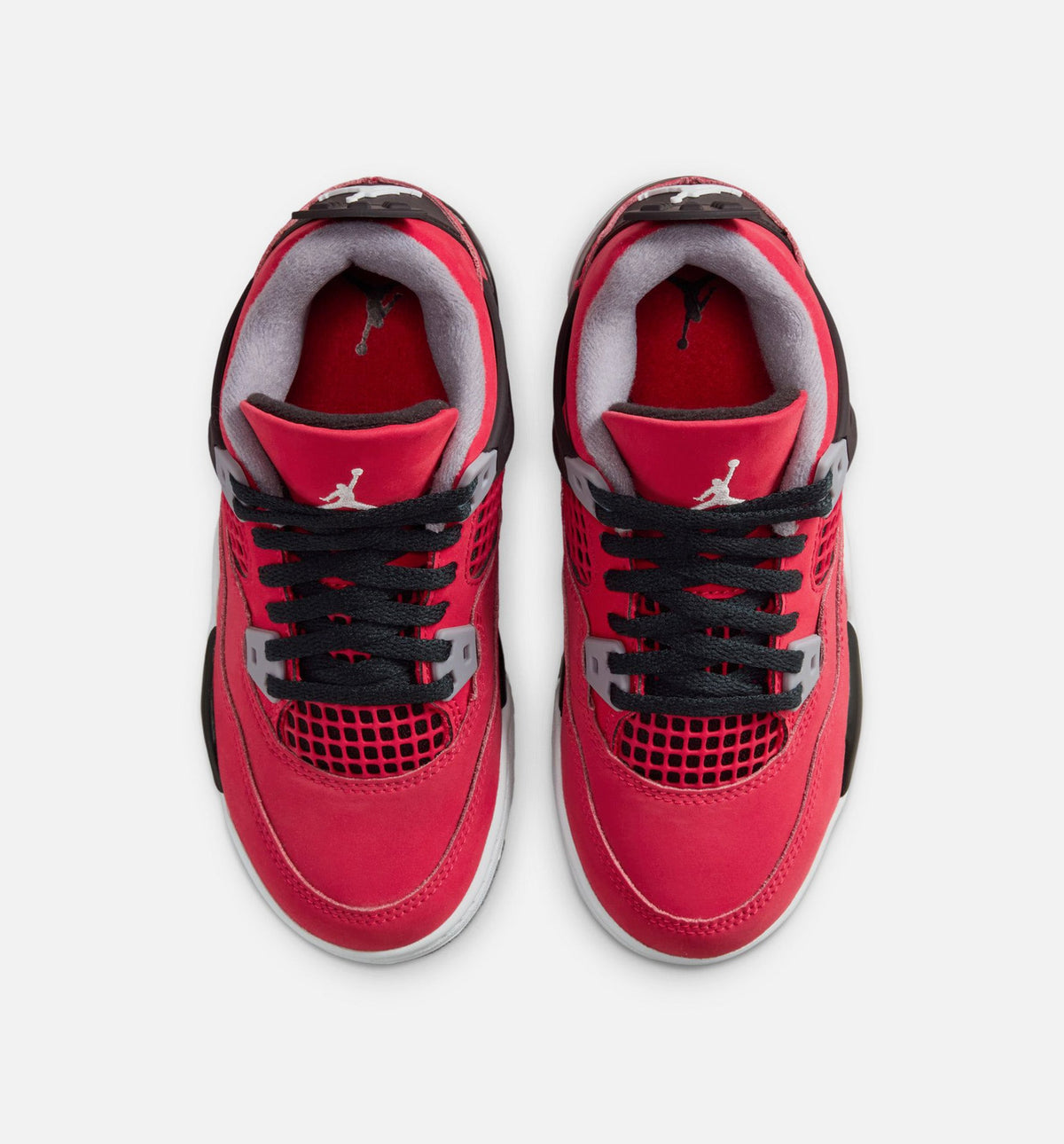 Air Jordan 4 Retro Toro Bravo 小幼儿运动鞋 | 火红/白/黑/水泥灰配色