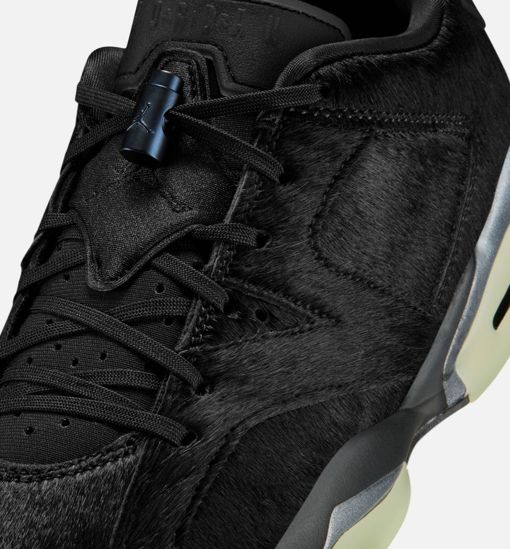Air Jordan 6 Retro Low Blackout 女款运动鞋 | 全黑配色
