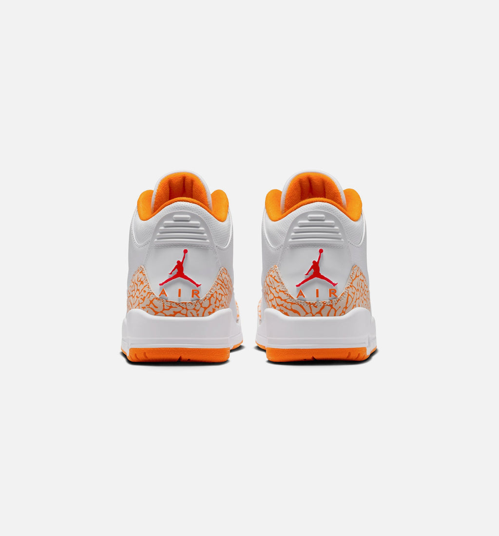 Air Jordan 3 Retro Orange Citrus 女款运动鞋 | 白色/多色配色