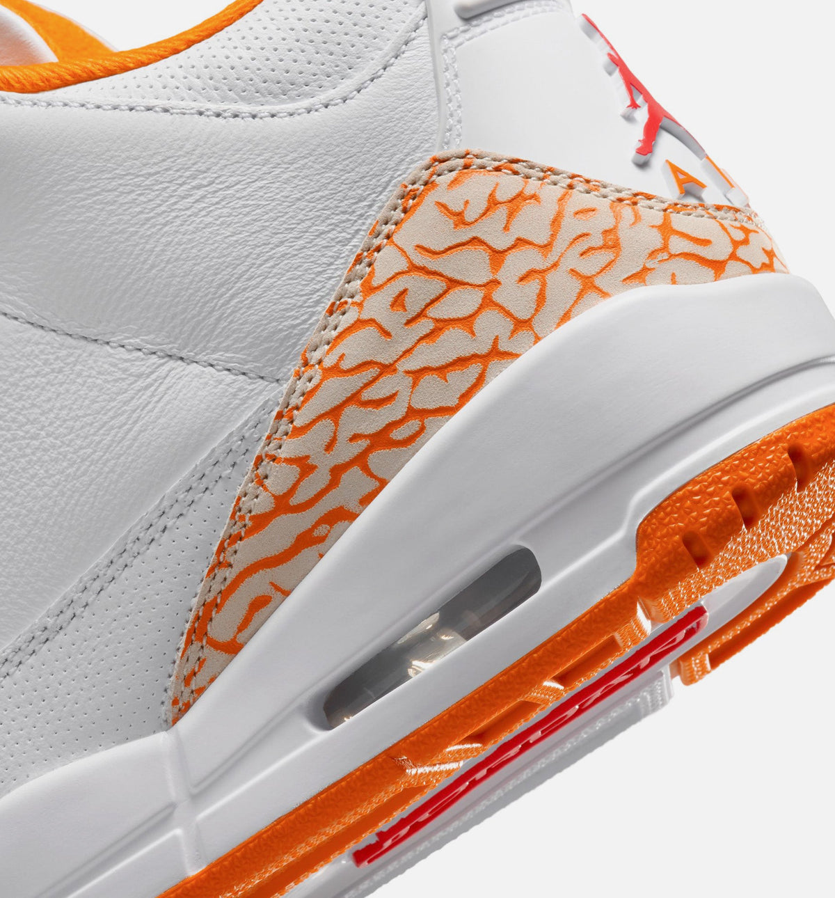 Air Jordan 3 Retro Orange Citrus 女款运动鞋 | 白色/多色配色
