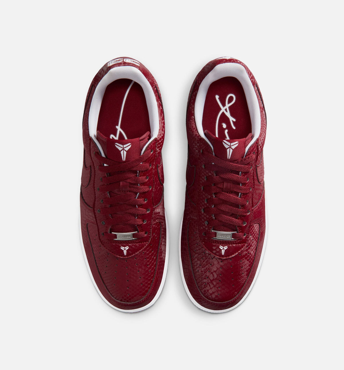 Kobe Air Force 1 Low Merion 男款运动鞋 | 队红/白配色