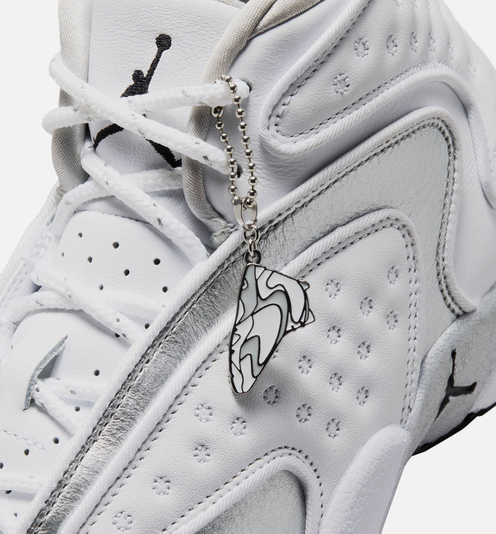 Air Jordan OG Women's Lifestyle Shoe | White/Black/Metallic Silver