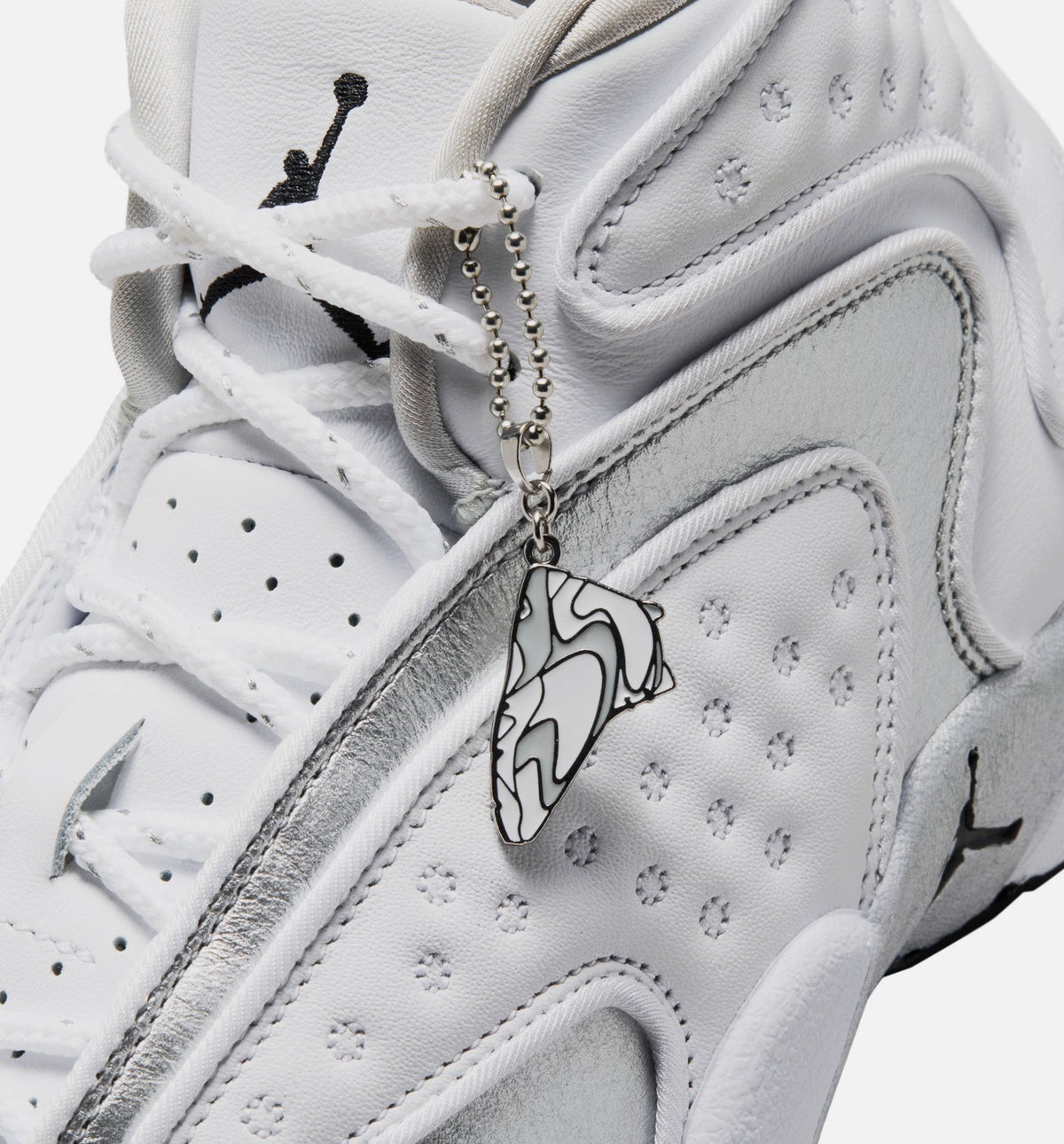 Air Jordan OG Women's Lifestyle Shoe | White/Black/Metallic Silver