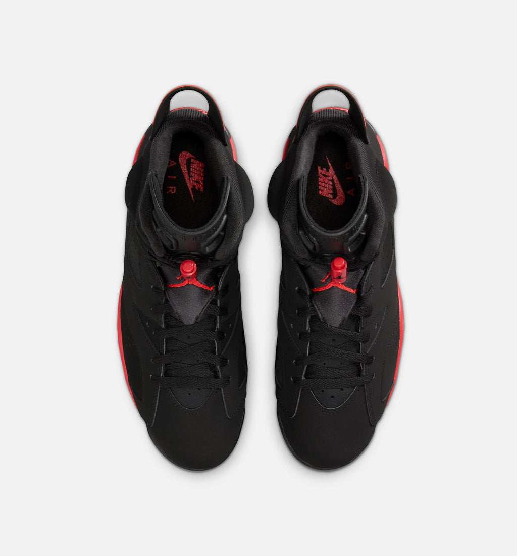 Air Jordan 6 Retro Infrared Salesman 男款运动鞋 | 黑/淡红配色