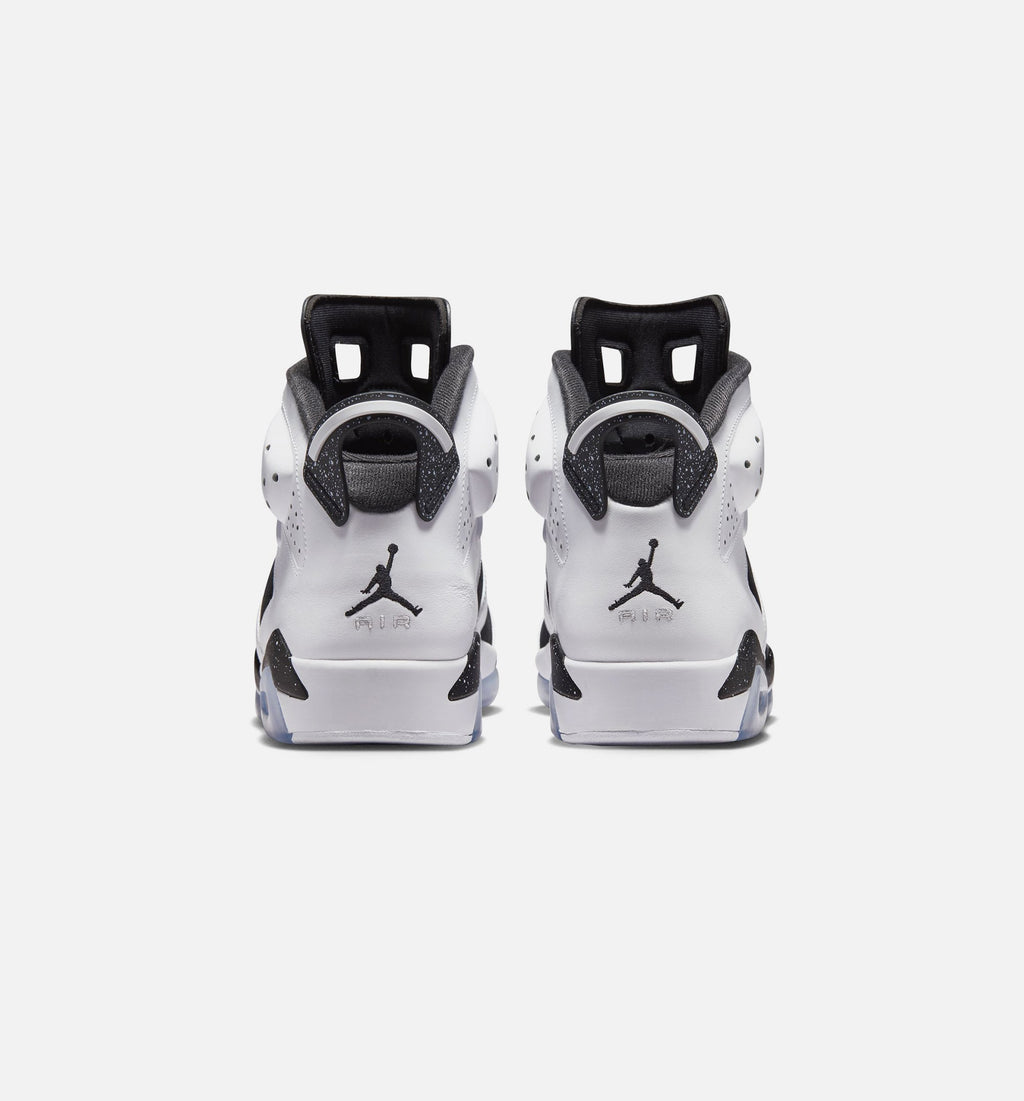 Air Jordan 6 Retro Black And White 男款运动鞋 | 黑/白配色