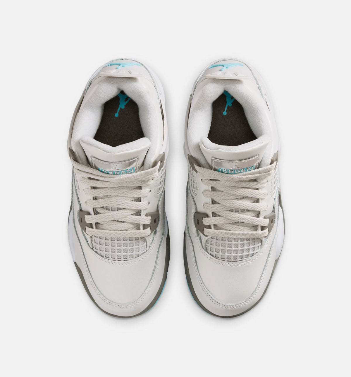 Air Jordan 4 Retro Blue Chill 小幼儿运动鞋 | 光子灰/冷蓝/白/蓝色配色
