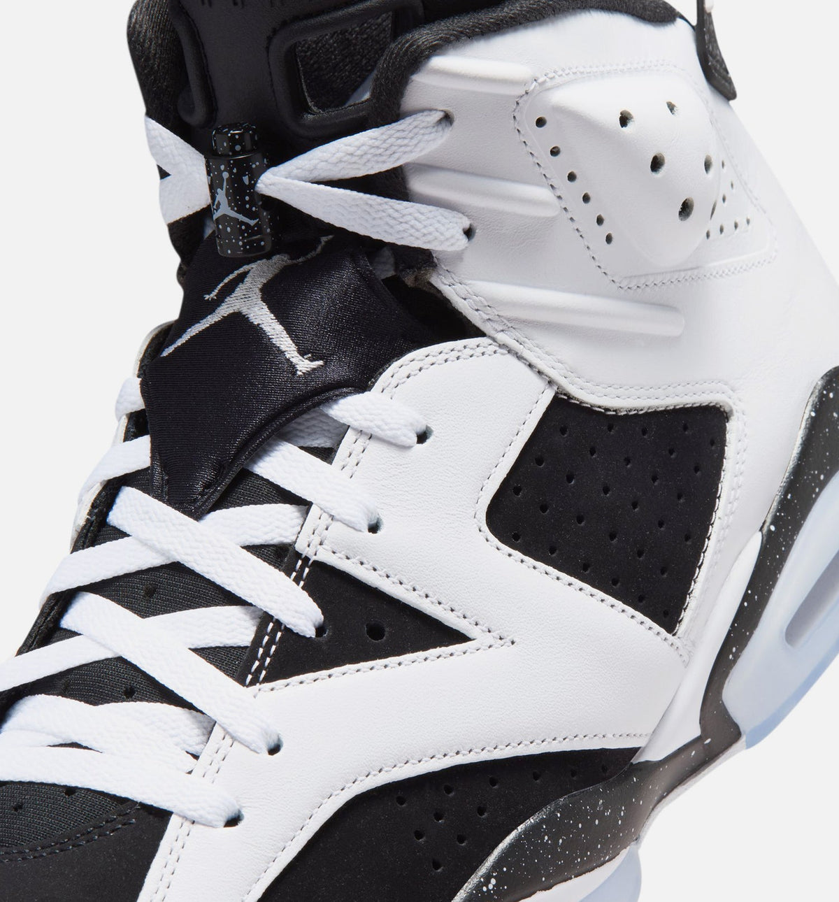 Air Jordan 6 Retro Black And White 男款运动鞋 | 黑/白配色