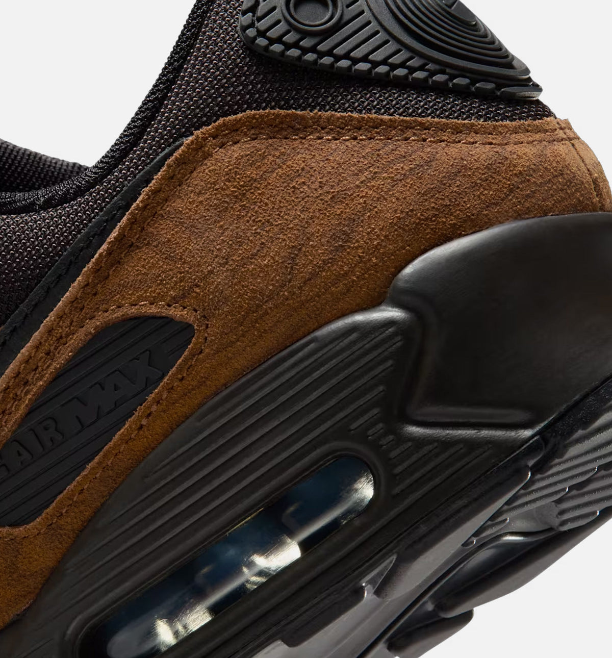 Air Max 90 Premium 男款运动鞋 | 淡英棕/丝绲棕/黑配色