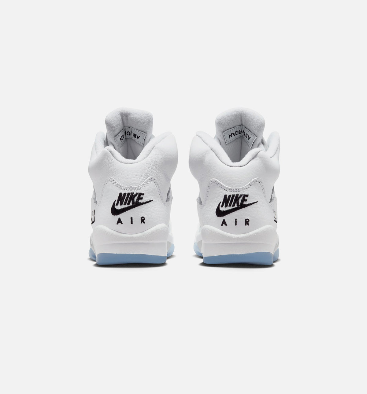 Air Jordan 5 Retro OG White Metallic 大童运动鞋 | 白/黑/金属銀配色