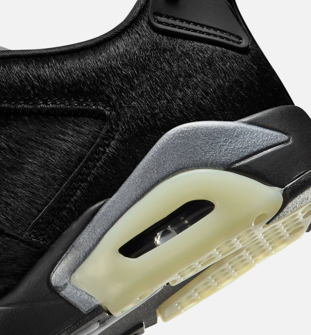 Air Jordan 6 Retro Low Blackout 女款运动鞋 | 全黑配色