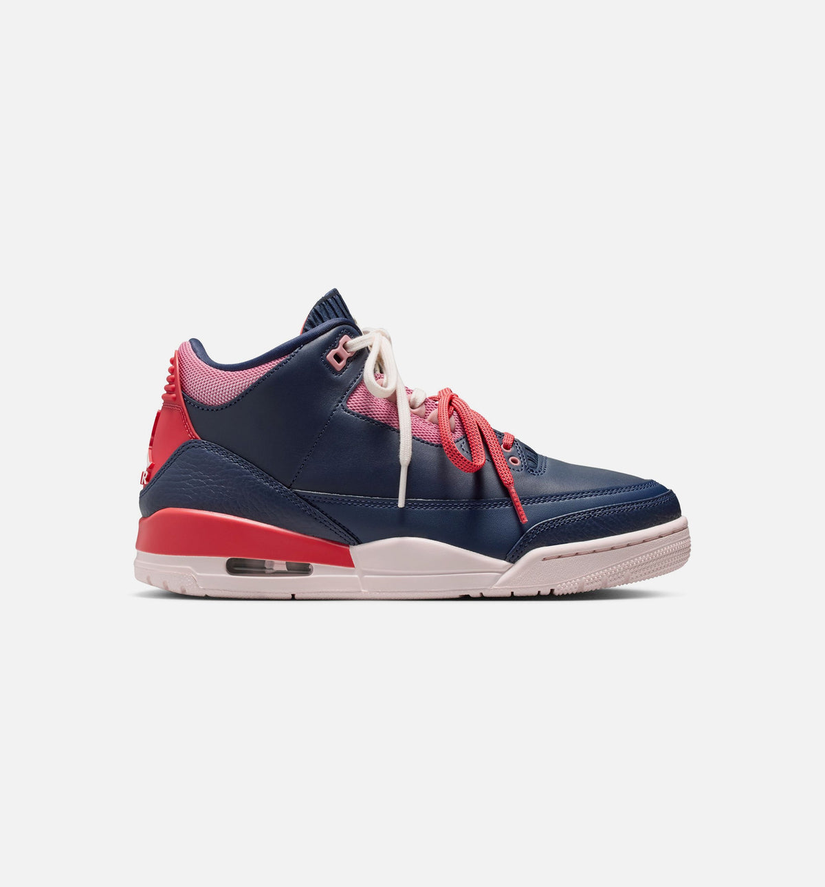 Air Jordan 3 Retro Sport Renaissance 女款运动鞋 | 深蓝/粉白/轨道红配色