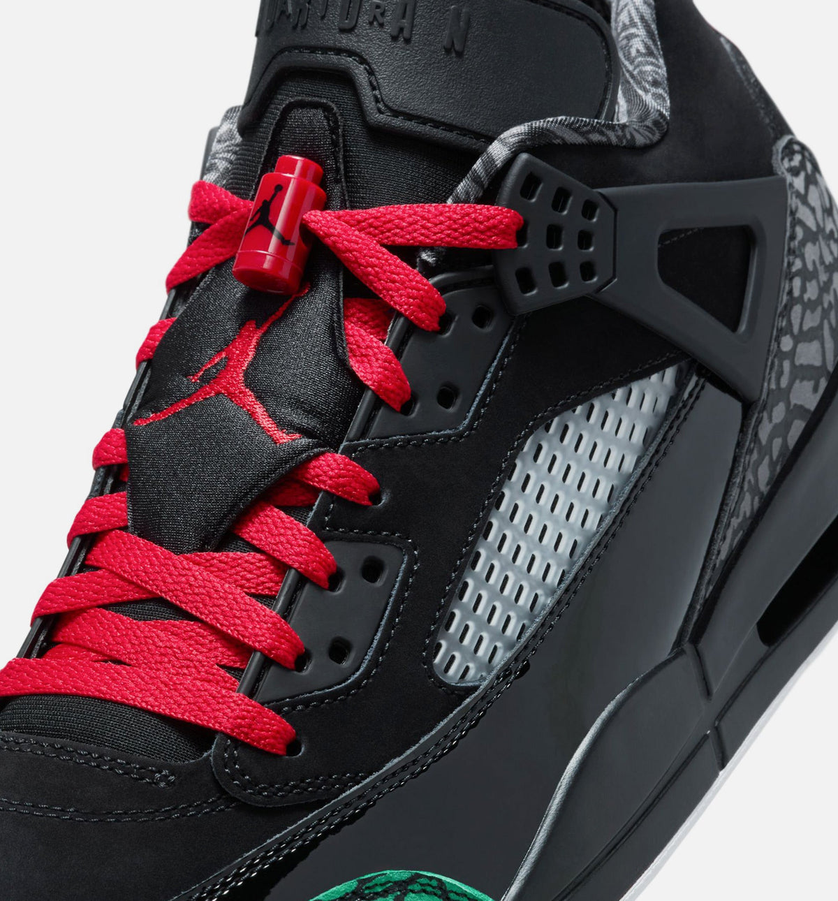 Spizike Low 男款运动鞋 | 黑/经典绿/白/大学红配色