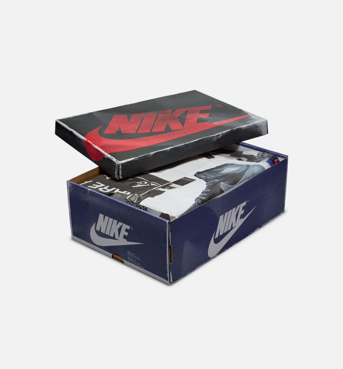 Air Jordan 1 Retro High OG Rare Air Deep Royal Blue 男款高帮运动鞋 | 白/黑/中性灰/深皇家蓝