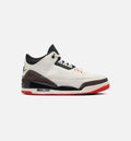 Air Jordan 3 Retro Sail And University Red 男款运动鞋 | 帆白/黑/大学红/淡象牙配色