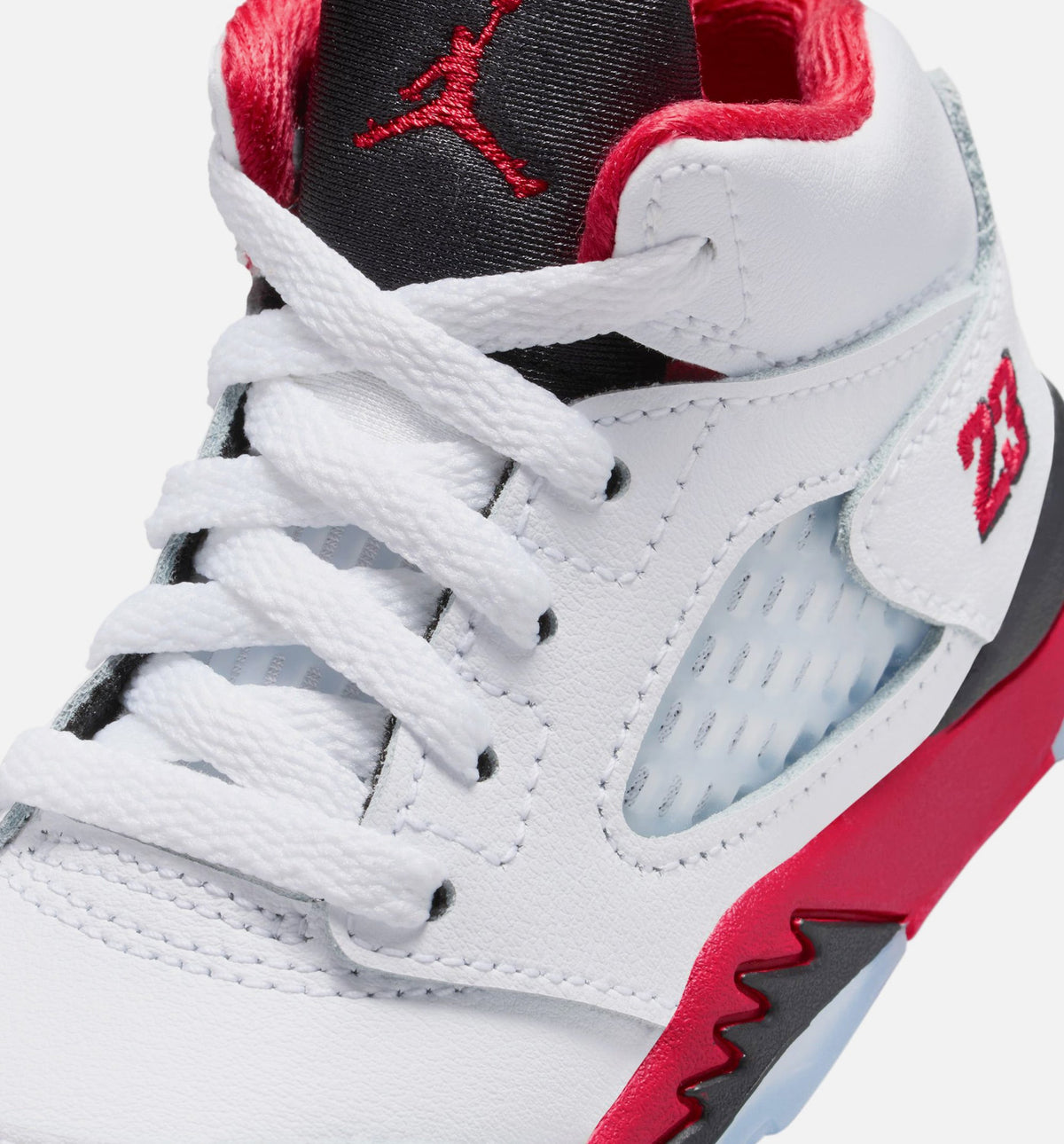 Air Jordan 5 Retro Fire Red 婴幼儿运动鞋 | 火红/白配色