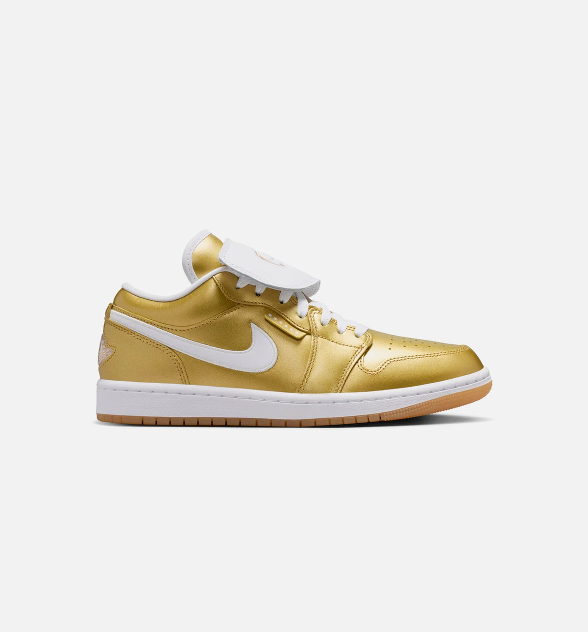 Air Jordan 1 Low 女款运动鞋 | 金/白/糖黄配色