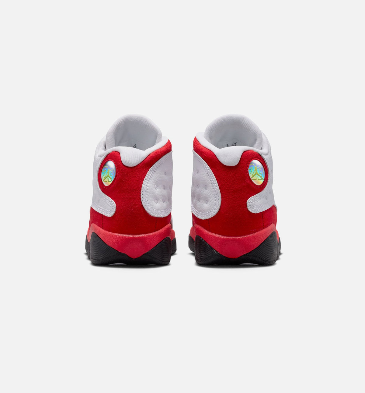 Air Jordan 13 Retro White and University Red 小幼儿运动鞋 | 白/黑/真红配色