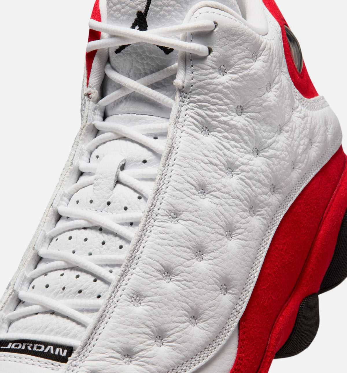 Air Jordan 13 Retro 男款生活方式运动鞋 - 白色黑色真红