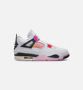 Air Jordan 4 Retro Comic 男款运动鞋 | 白/火粉/烟灰配色